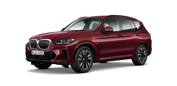 BMW iX3 rot