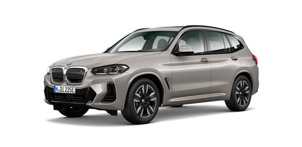 BMW iX3 grau