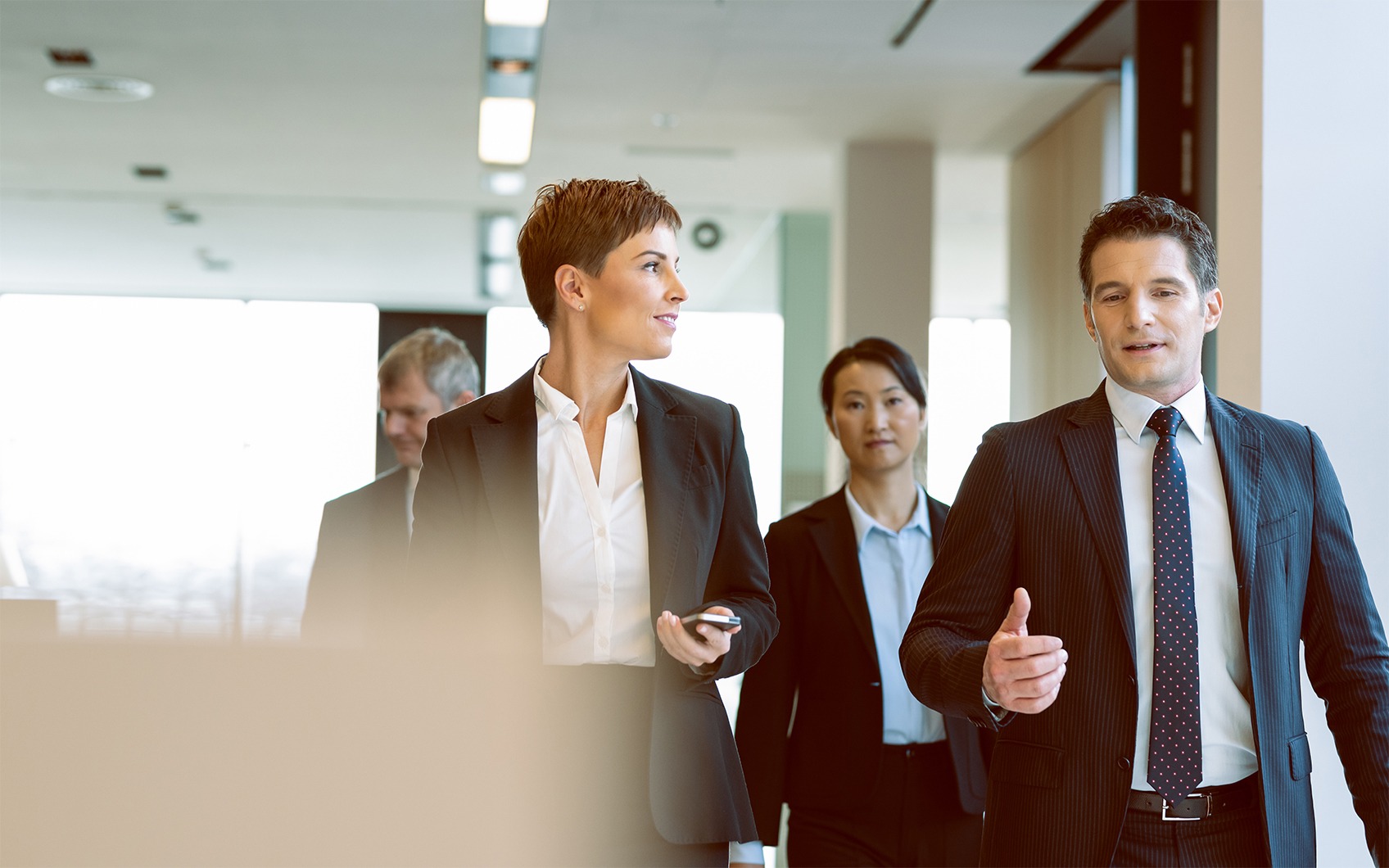 Menschen im Businesslook