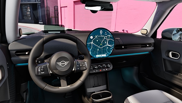 Der MINI Cooper Interieur OLED-Display