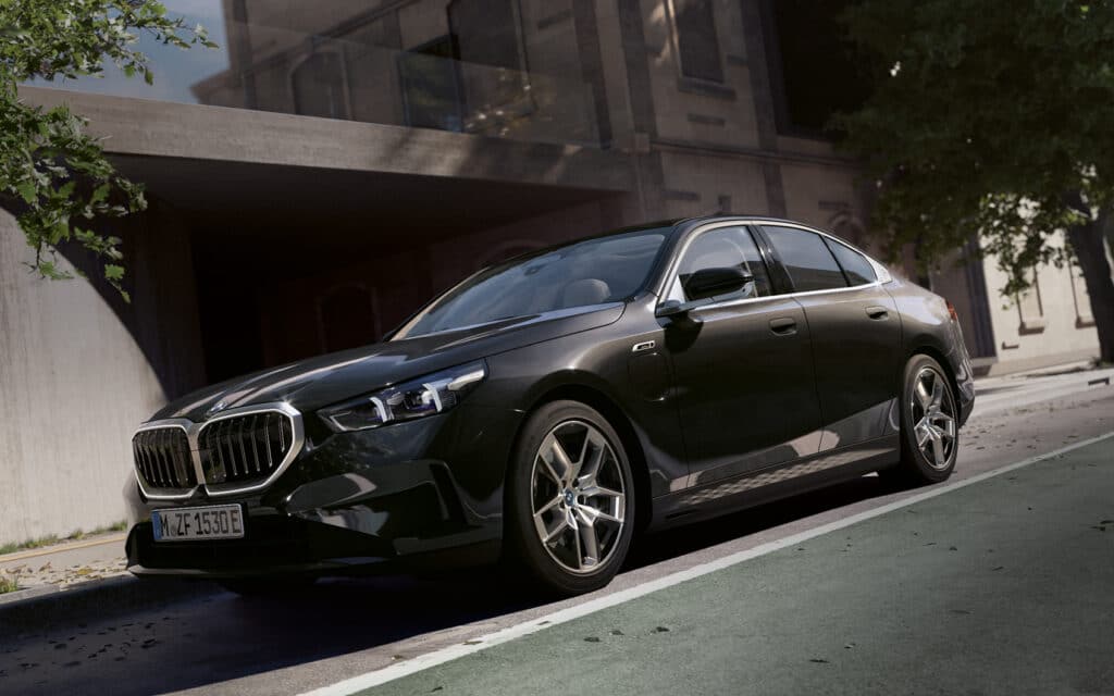BMW 5er Limousine PHEV Teaser