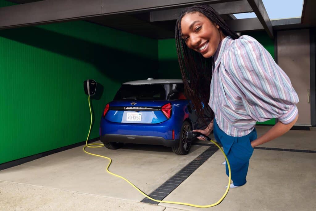 MINI Charging at home