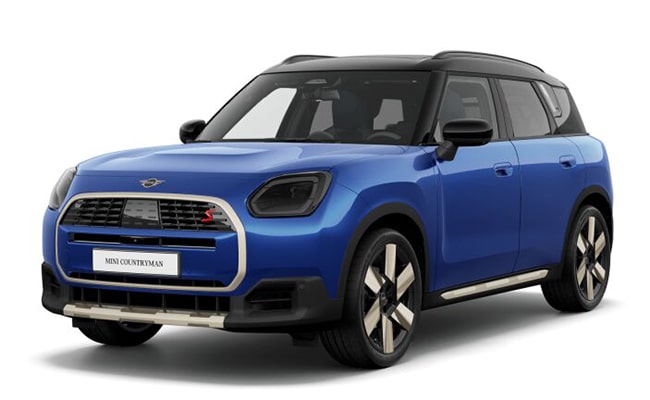 Der MINI Countryman S All4 in blau