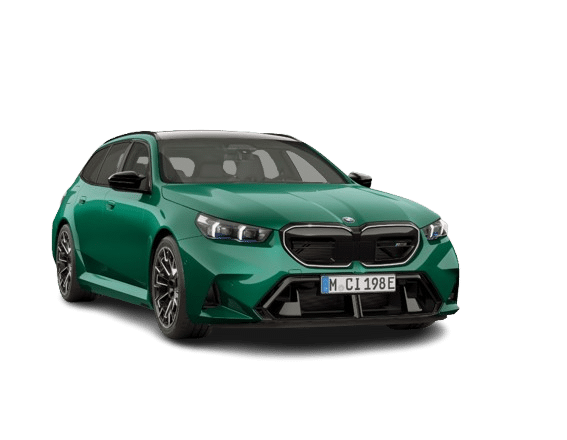 grüner BMW M5 Touring